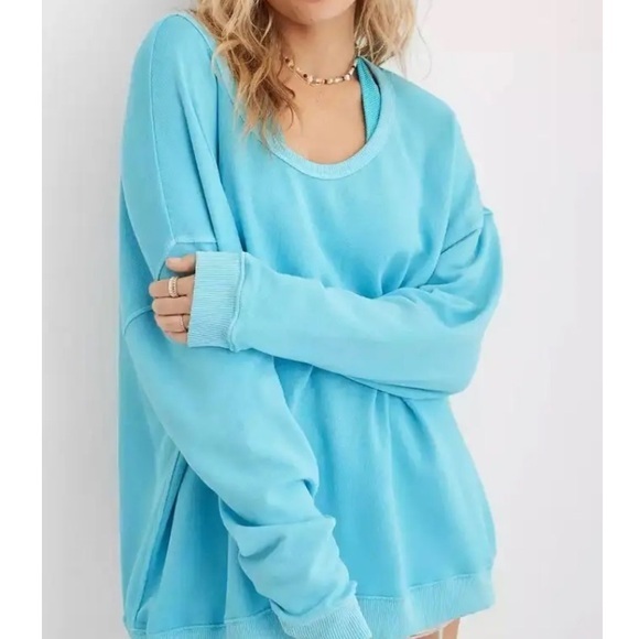 aerie Tops - Aerie summer daze sweatshirt SIZE MEDIUM